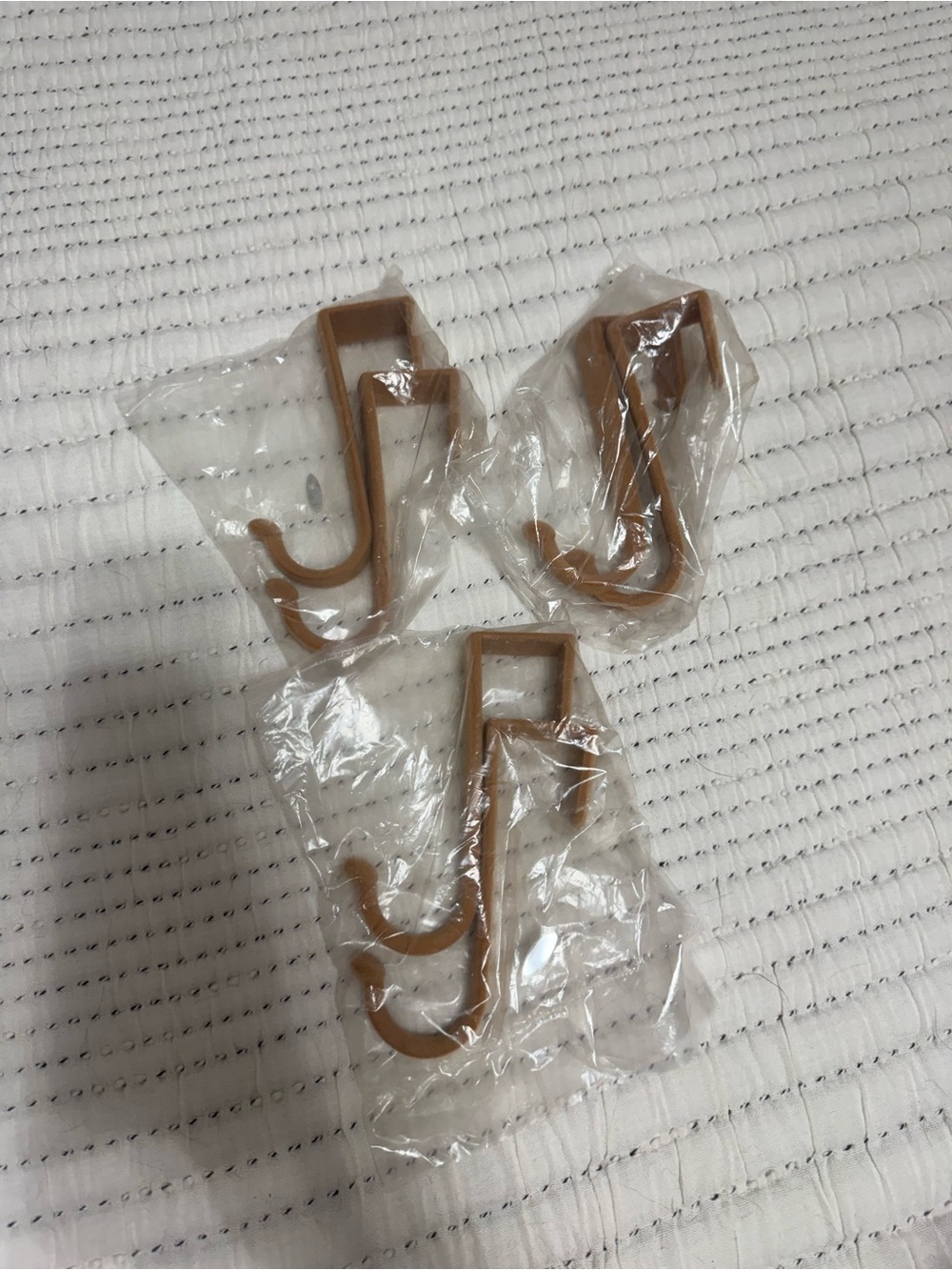 Joy Mangano Huggable Hangers Over-the-Door Hooks – Set of 6 – New